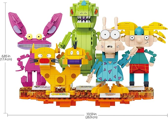 Nickelodeon 90s Brick Building Set Nickelodeon 90s Brick Building Set