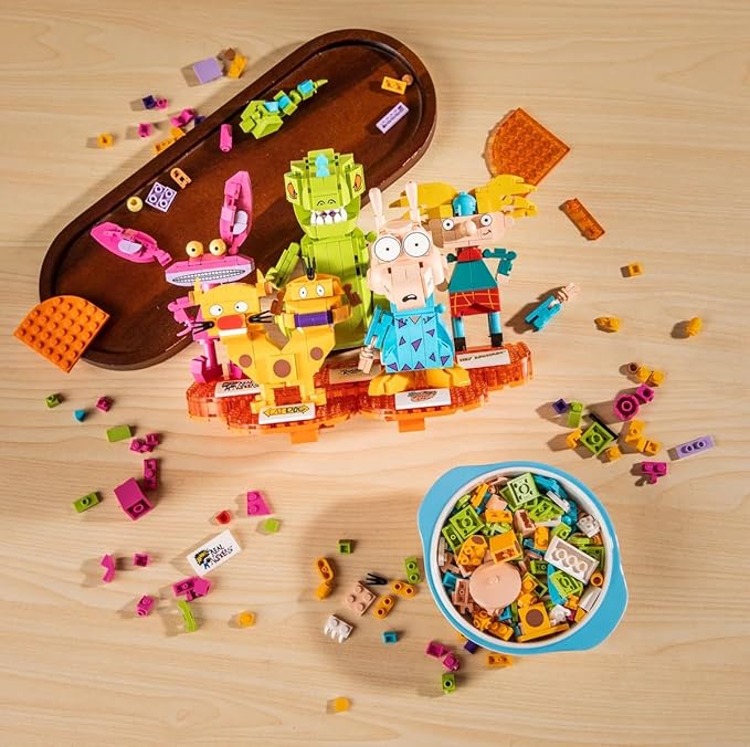 Nickelodeon 90s Brick Building Set Nickelodeon 90s Brick Building Set