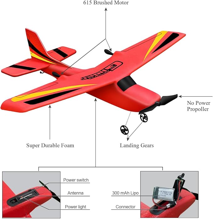 RC Plane Ready to Fly Remote Control Airplane RC Plane Ready to Fly Remote Control Airplane