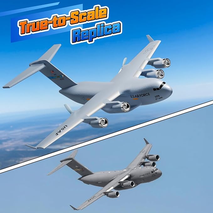 Remote Control Airplane with 6 axis Gyro Stabilizer Globemaster III Remote Control Airplane with 6 axis Gyro Stabilizer Globemaster III