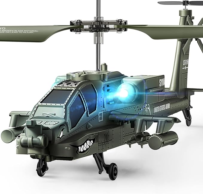 S51H Remote Control Helicopter 2.4GHz Military Army Toy