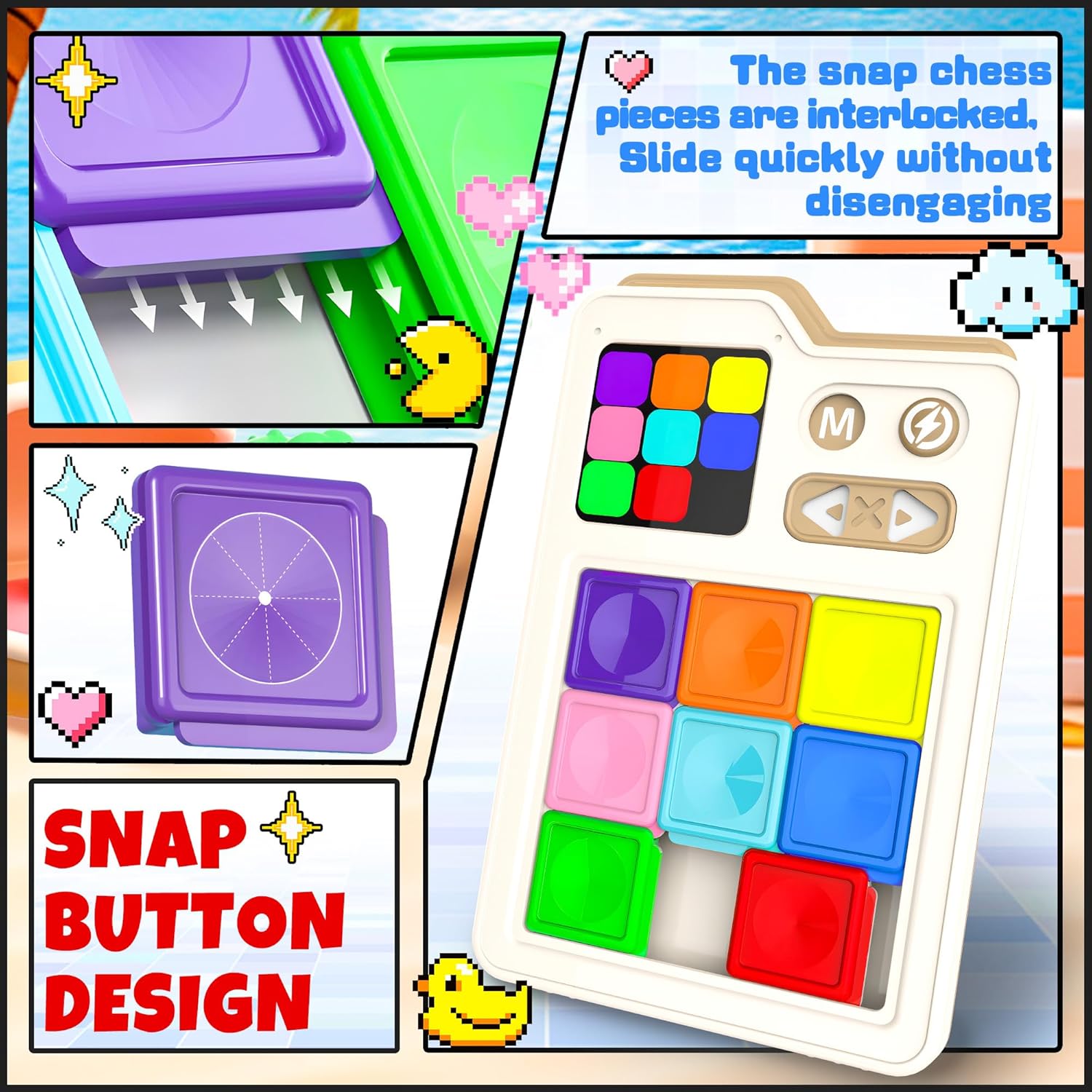 Super Electronic Slide Puzzle Logic Game 7 Super Electronic Slide Puzzle Logic Game