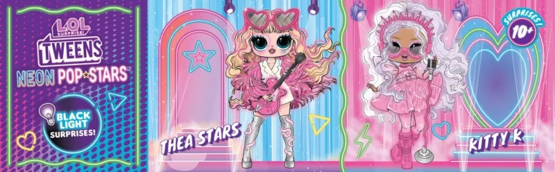LOL Surprise Tween Neon Pop Stars Fashion Doll