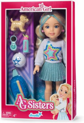 American Girl AG Sisters Jozette Doll, with Blue Eyes