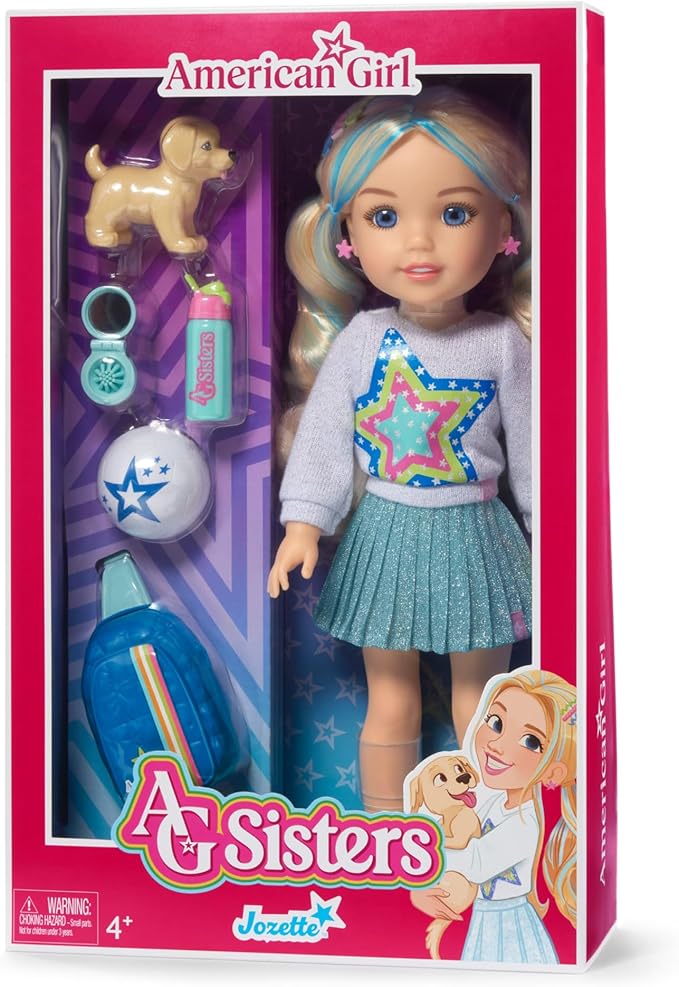 American Girl AG Sisters Jozette Doll, with Blue Eyes American Girl AG Sisters Jozette Doll, with Blue Eyes