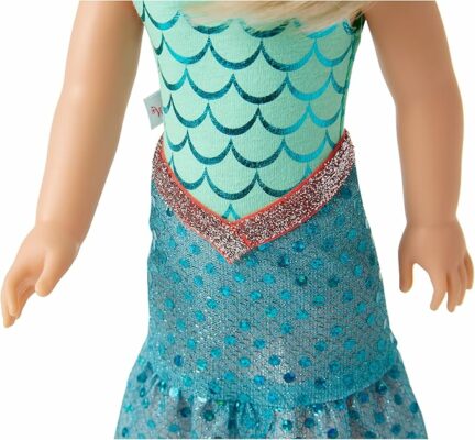 American Girl Wellie Wishers Camille Doll with Blue Leotard