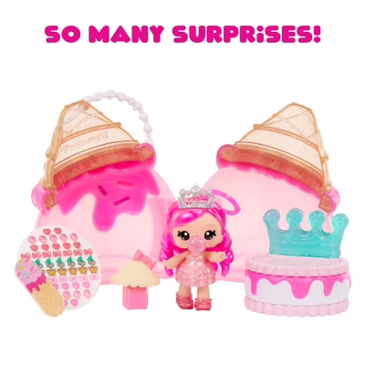 Beauty Bag Playset Lip Gloss Doll Ice Cream Beauty Bag