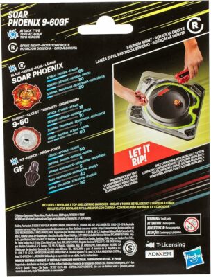 Beyblade X Soar Phoenix 9-60GF Deluxe String Launcher Set