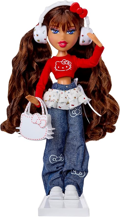 Bratz x Hello Kitty Yasmin Sanrio Fashion Doll with Accessories Bratz x Hello Kitty Yasmin Sanrio Fashion Doll with Accessories
