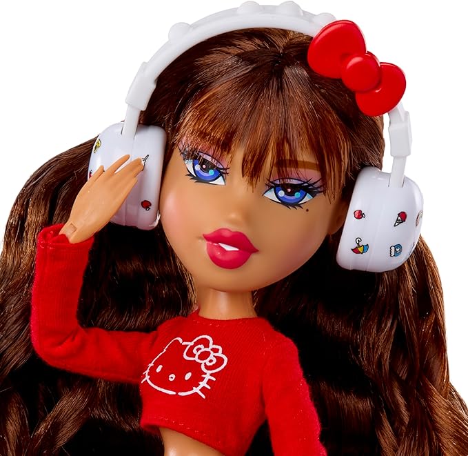 Bratz x Hello Kitty Yasmin Sanrio Fashion Doll with Accessories Bratz x Hello Kitty Yasmin Sanrio Fashion Doll with Accessories