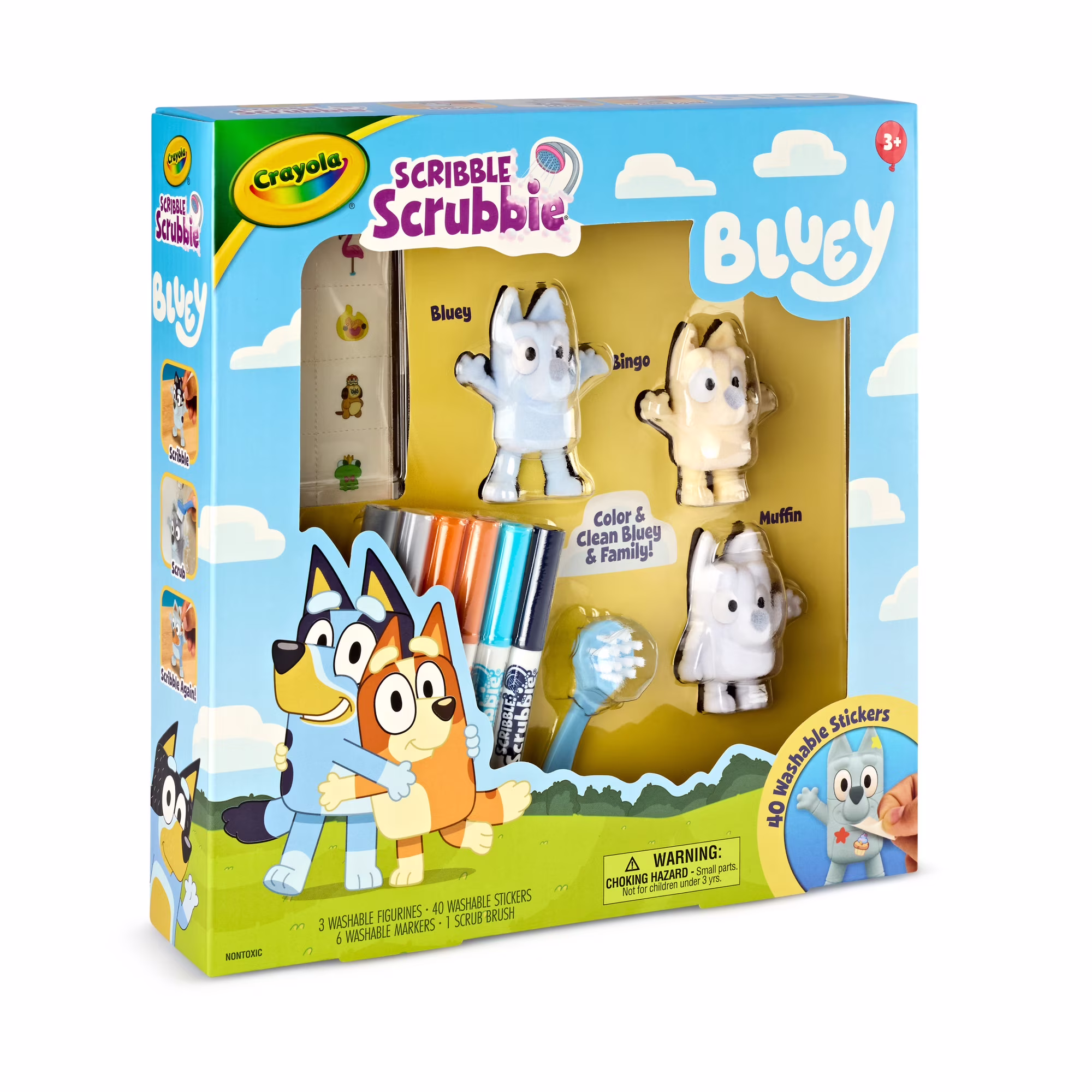 Crayola Bluey Scribble Scrubbie Pets Playset Crayola Bluey Scribble Scrubbie Pets Playset