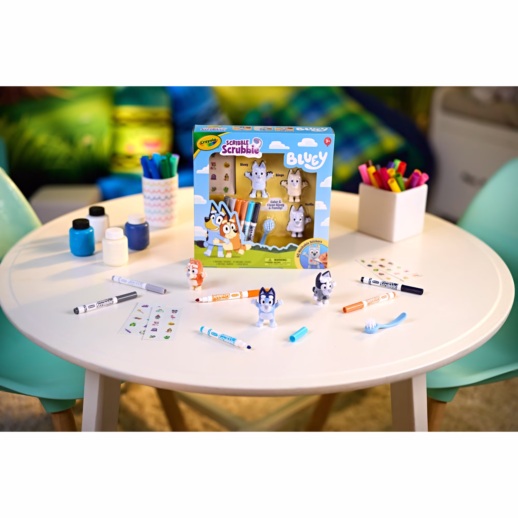Crayola Bluey Scribble Scrubbie Pets Playset Crayola Bluey Scribble Scrubbie Pets Playset
