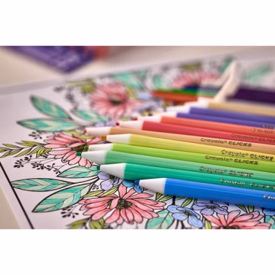 Crayola Clicks Mechanical Colored Pencil Set