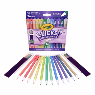 Crayola Clicks Mechanical Colored Pencil Set