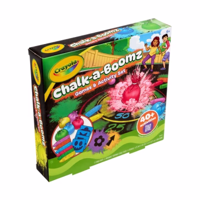 Crayola Splatz Outdoor Chalk Toss Game Activities for Kids