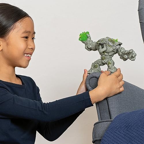 Creatures 8 Stone Monster Toy with Crystal Set Action Figure Creatures 8 Stone Monster Toy with Crystal Set Action Figure