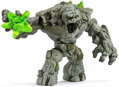 Creatures 8 Stone Monster Toy with Crystal Set Action Figure