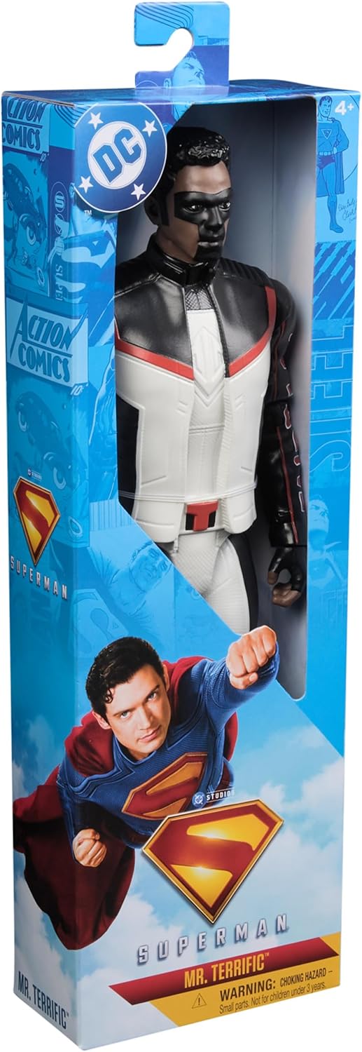DC Comics Superman Mr Terrific Superhero Action Figure DC Comics Superman Mr Terrific Superhero Action Figure