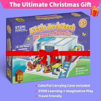 DIY Dollhouse Kit for Girls Miniature House 3D Puzzle