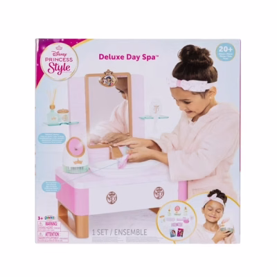 Disney Princess Style Collection Deluxe Day Spa with 20 Accessories