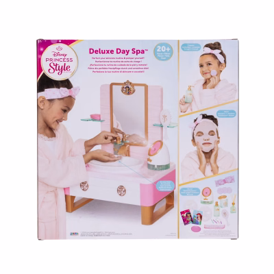 Disney Princess Style Collection Deluxe Day Spa with 20 Accessories