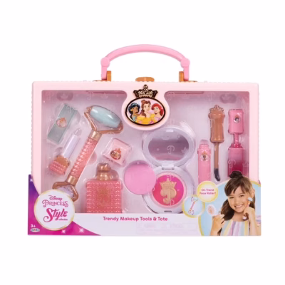 Disney Princess Style Collection Trendy Pretend and Play Pink Makeup
