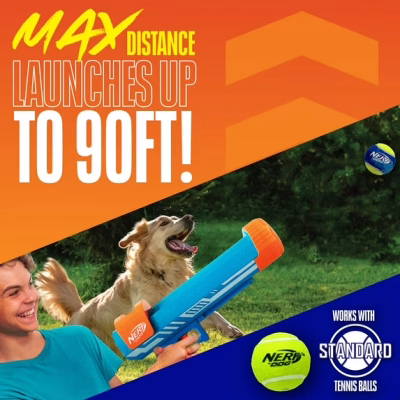 Distance Blaster Ball Launcher with Canister