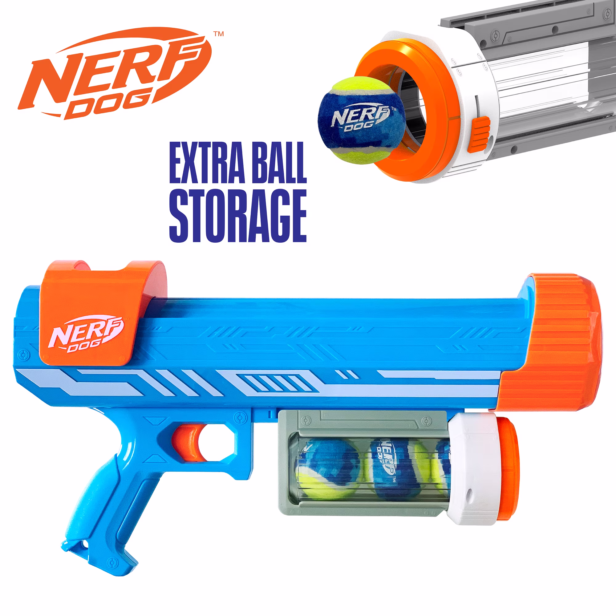 Distance Blaster Ball Launcher with Canister Distance Blaster Ball Launcher with Canister