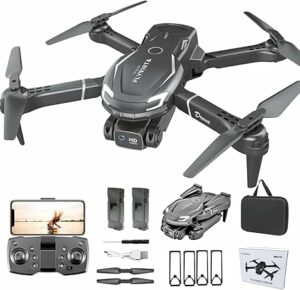 FLYVISTA Cool Mini Drone with Camera 1080P FPV Camera Remote Control Drone
