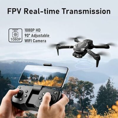 FLYVISTA Cool Mini Drone with Camera 1080P FPV Camera Remote Control Drone