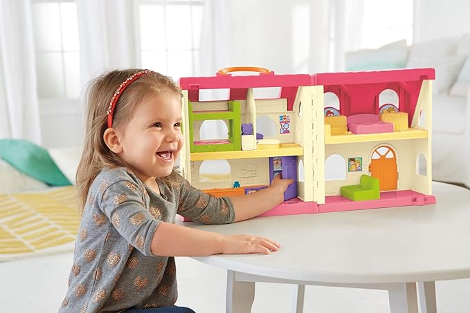 Fisher-Price Little People Toddler Toy Surprise & Sounds Home Musical Playhouse Fisher-Price Little People Toddler Toy Surprise & Sounds Home Musical Playhouse
