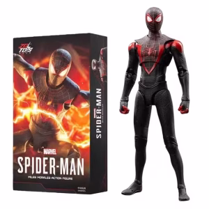 Gamerverse Spiderman Miles Morales Collector Action FIgure