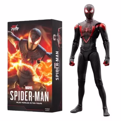 Gamerverse Spiderman Miles Morales Collector Action FIgure