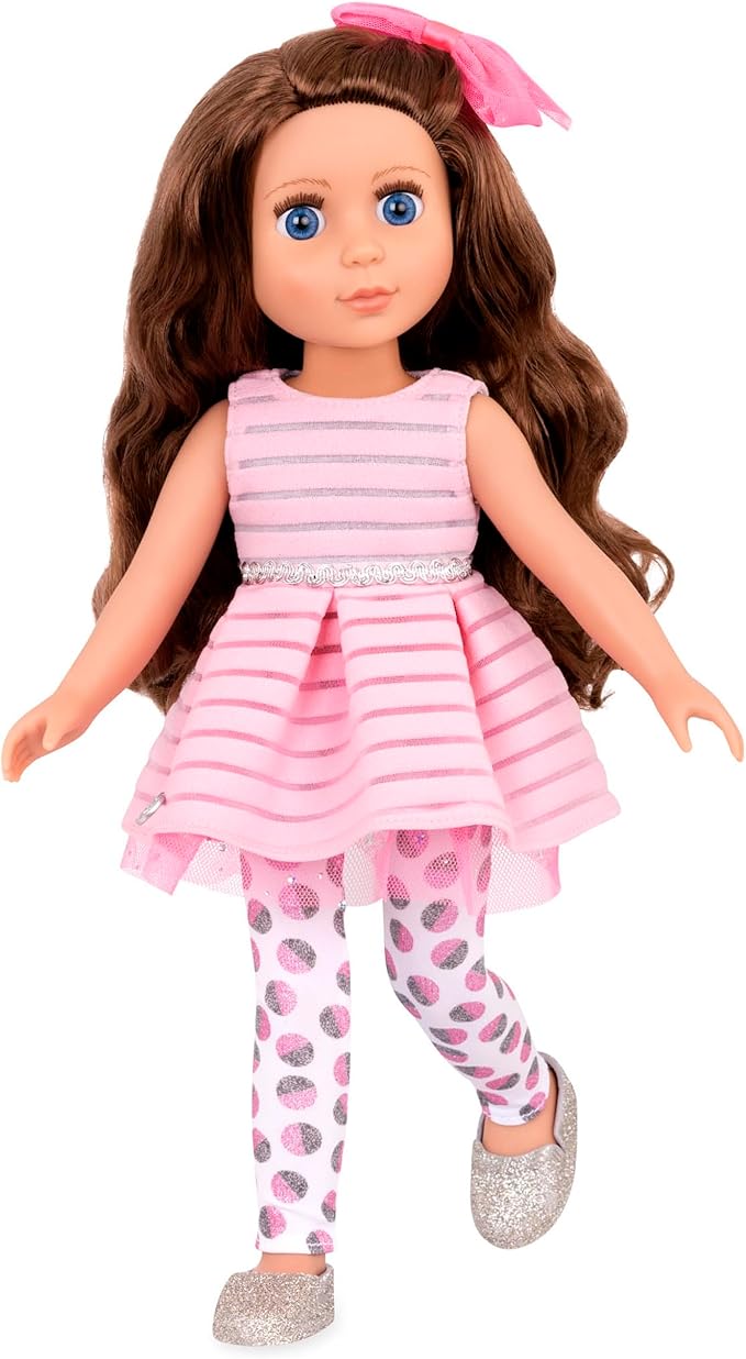 Glitter Girls Realistic Fashion Doll Brown Hair & Blue Eyes