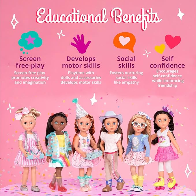 Glitter Girls Realistic Fashion Doll Brown Hair & Blue Eyes Glitter Girls Realistic Fashion Doll Brown Hair & Blue Eyes