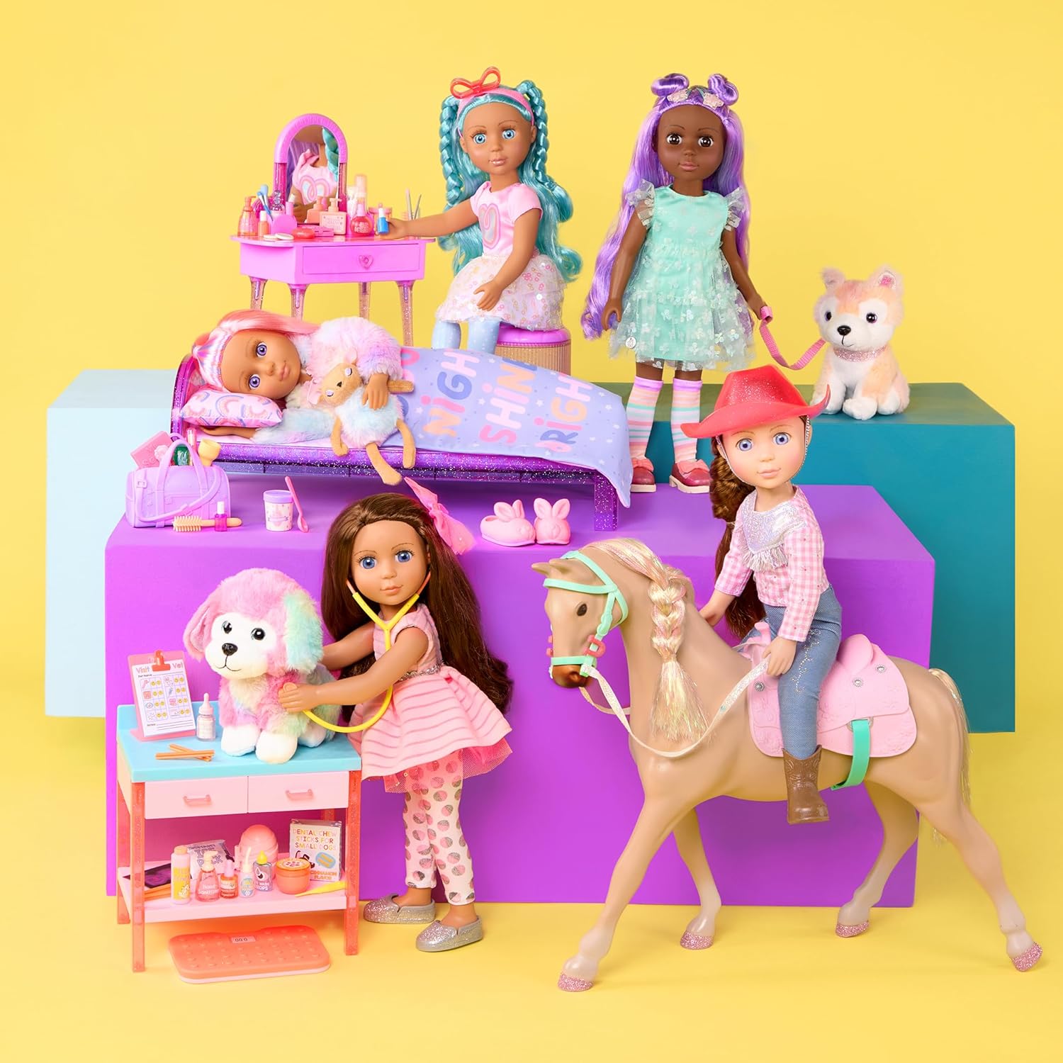 Glitter Girls Realistic Fashion Doll Brown Hair & Blue Eyes Glitter Girls Realistic Fashion Doll Brown Hair & Blue Eyes