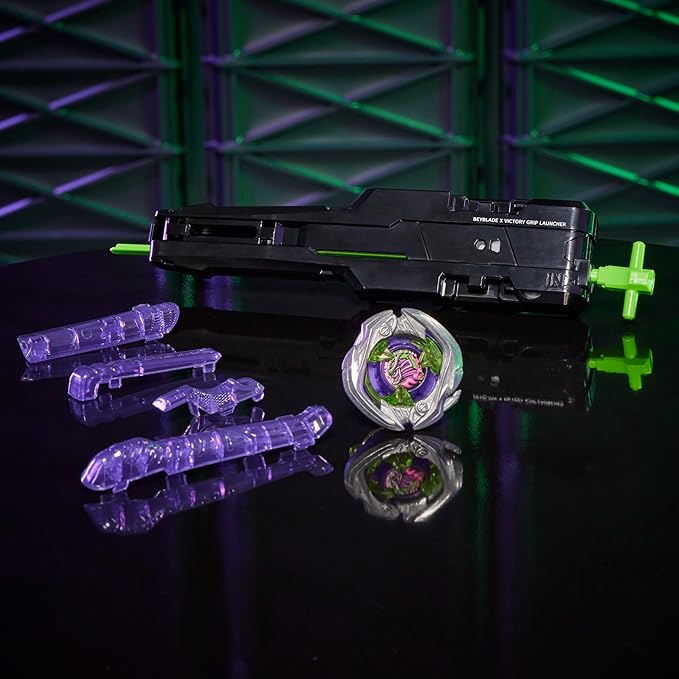 Hasbro Beyblade X Victory Grip Right Spinning Starter Set Hasbro Beyblade X Victory Grip Right Spinning Starter Set