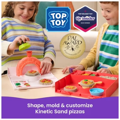 Kinetic Sand SquishPizza Activity Playset