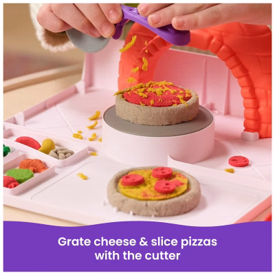 Kinetic Sand SquishPizza Activity Playset