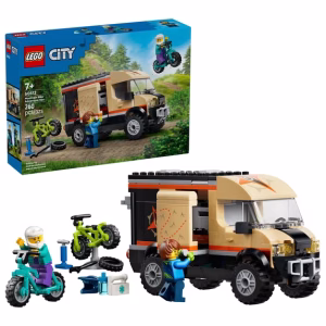 LEGO City Mountain Bike Adventure Van Building Toy Playset