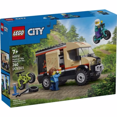 LEGO City Mountain Bike Adventure Van Building Toy Playset