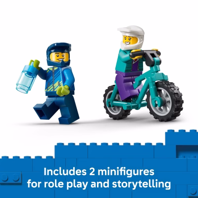 LEGO City Mountain Bike Adventure Van Building Toy Playset