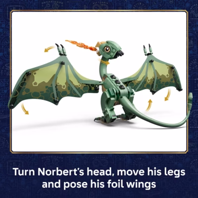 LEGO Harry Potter Norbert Hagrid's Baby Dragon Building Toy