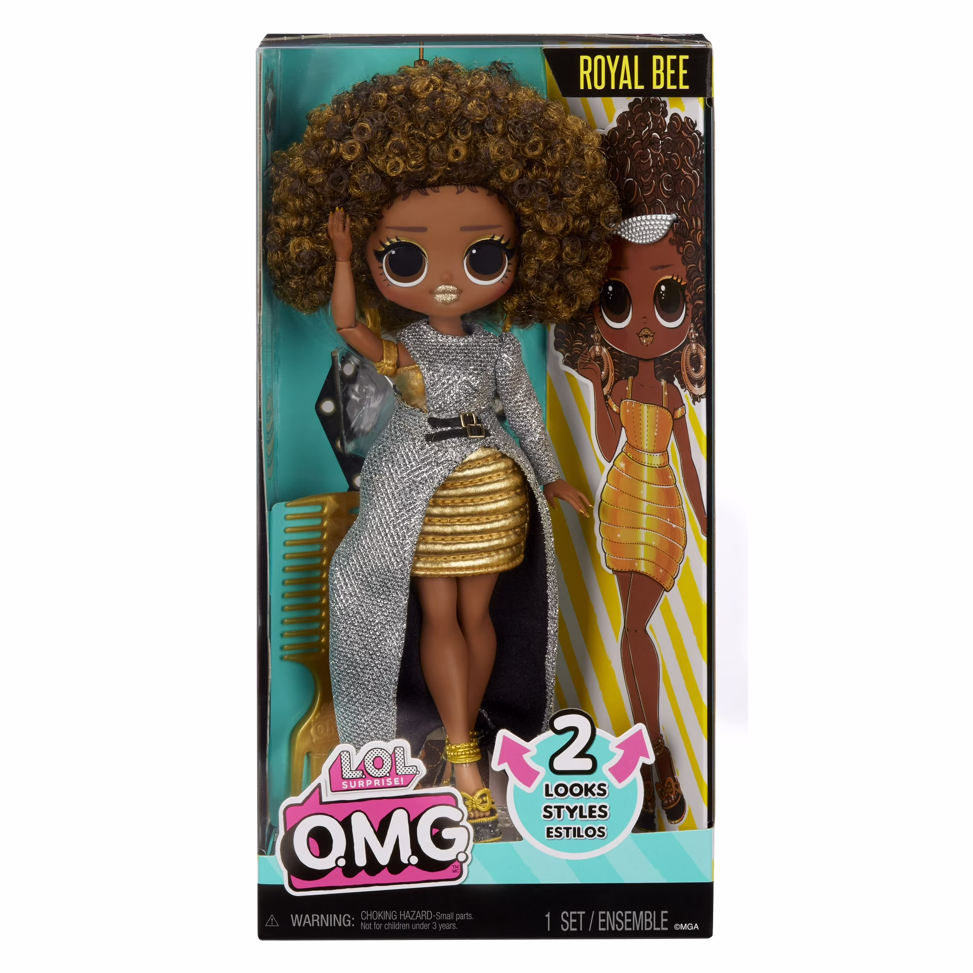 LOL Surprise OMG Royal Bee Fashion Doll with Fashions and Accessories LOL Surprise OMG Royal Bee Fashion Doll with Fashions and Accessories