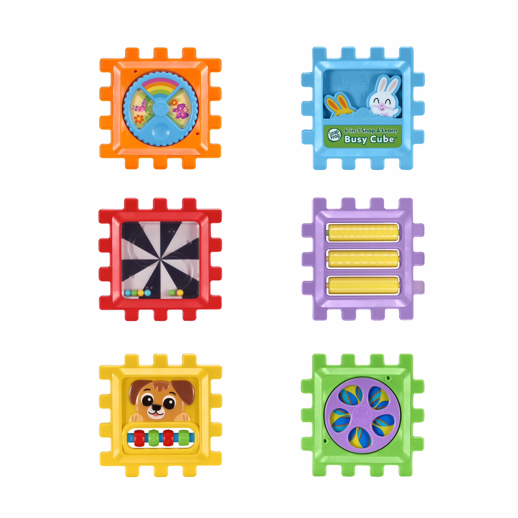 LeapFrog 6 in 1 Snap & Learn Busy Cube Interactive Learning Toy LeapFrog 6 in 1 Snap & Learn Busy Cube Interactive Learning Toy
