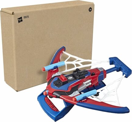 Marvel Spider Man Web Shots Spiderbolt NERF Powered Blaster Toy