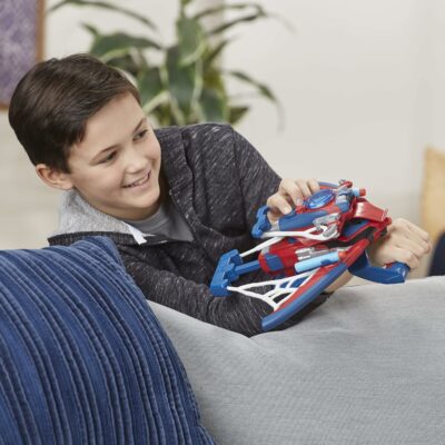 Marvel Spider Man Web Shots Spiderbolt NERF Powered Blaster Toy