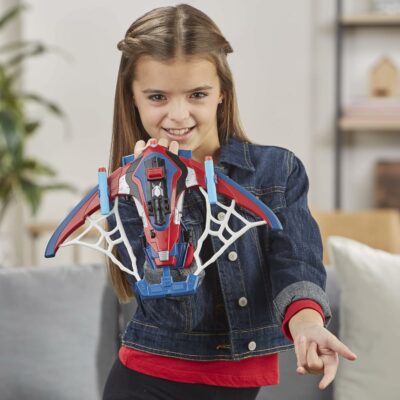 Marvel Spider Man Web Shots Spiderbolt NERF Powered Blaster Toy