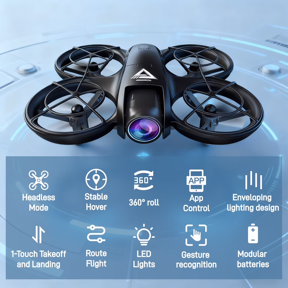 Momoter Drone with 4K Camera for Kids WiFi FPV RC Quadcopter Momoter Drone with 4K Camera for Kids WiFi FPV RC Quadcopter