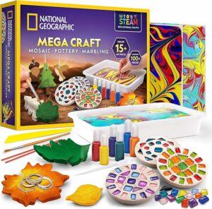 NATIONAL GEOGRAPHIC Mega Arts and Crafts Kit for Kids